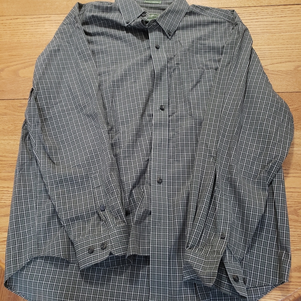 Eddie baur mens xl long sleeve button up